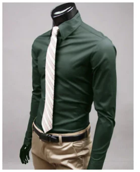 William | Camisa elegante de manga larga para hombre
