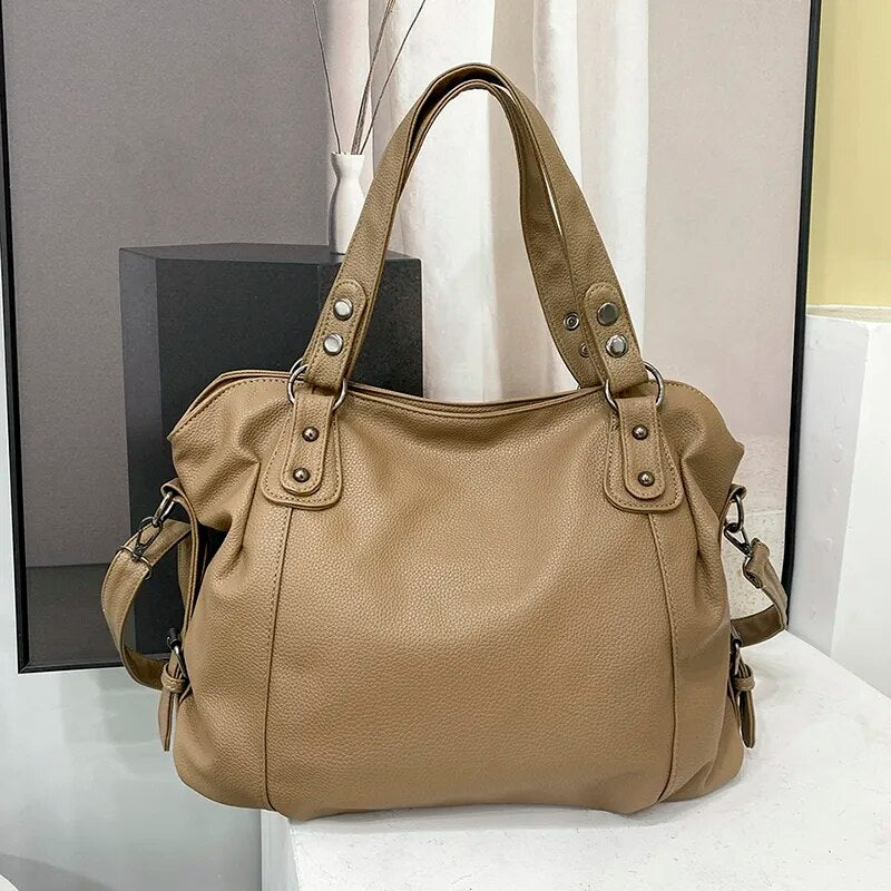 Ceci | Bolso Tote Grande de Hombro con Cremallera