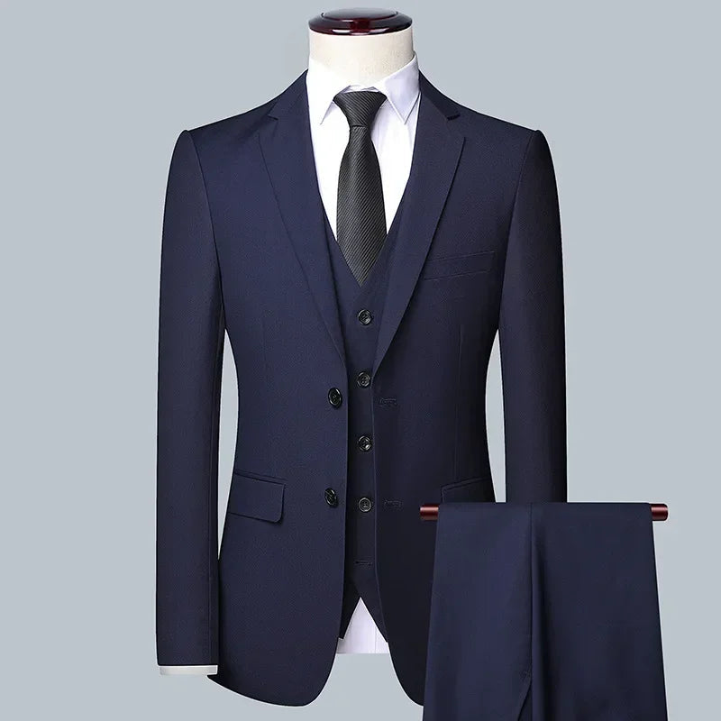 Arviano | Traje de tres piezas para hombre | Elegante