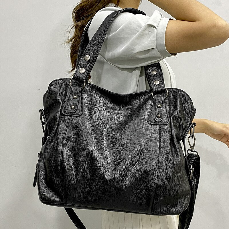 Ceci | Bolso Tote Grande de Hombro con Cremallera