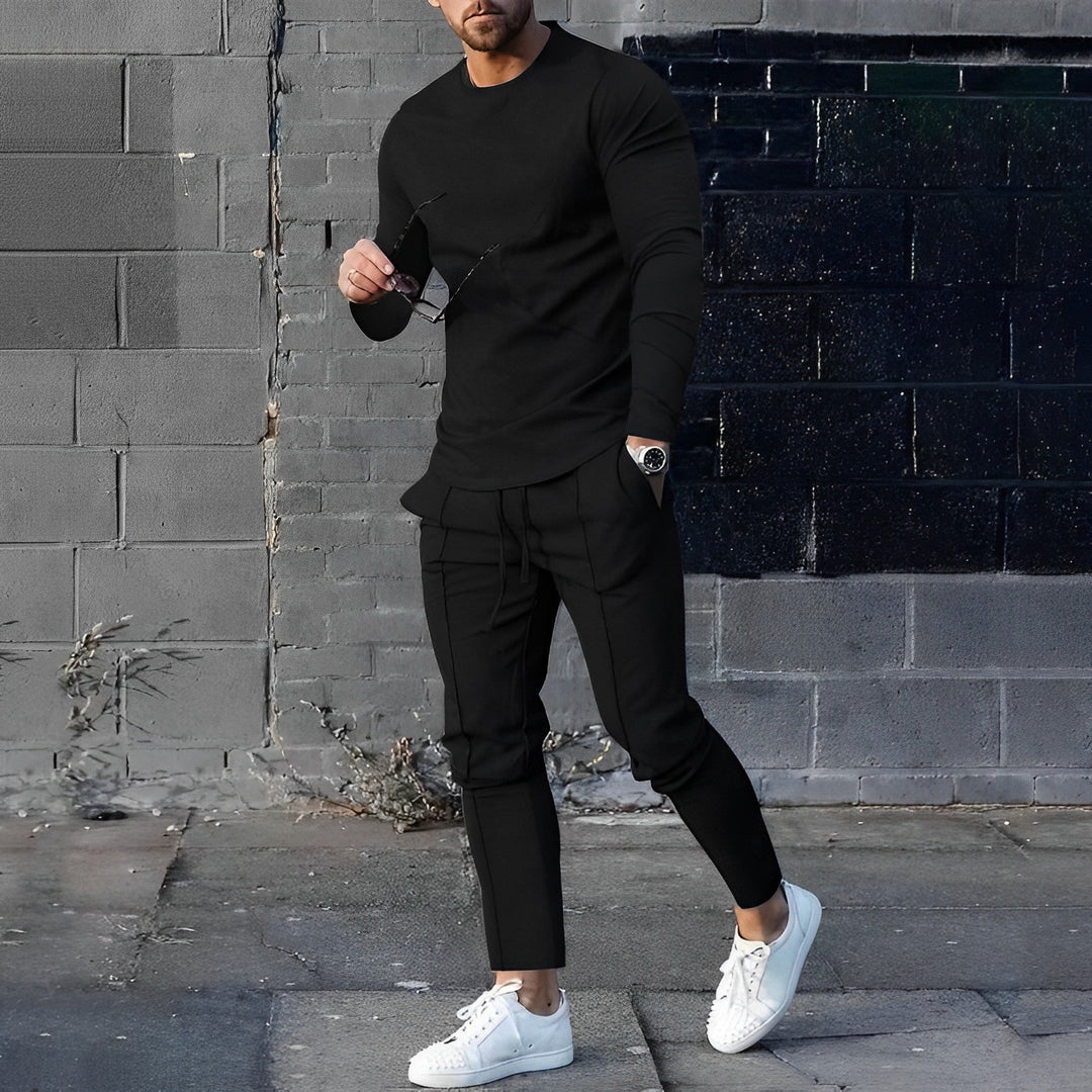 Casimiel | Conjunto de invierno jogger de dos piezas para hombre