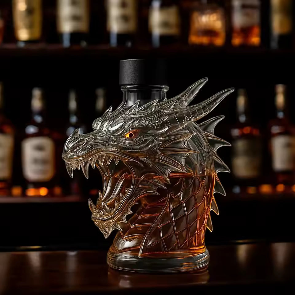 Whiskey Bottles - Dragon Edition