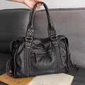 Raquel | Bolso Grande de Hombro con Bolsillos y Cremallera