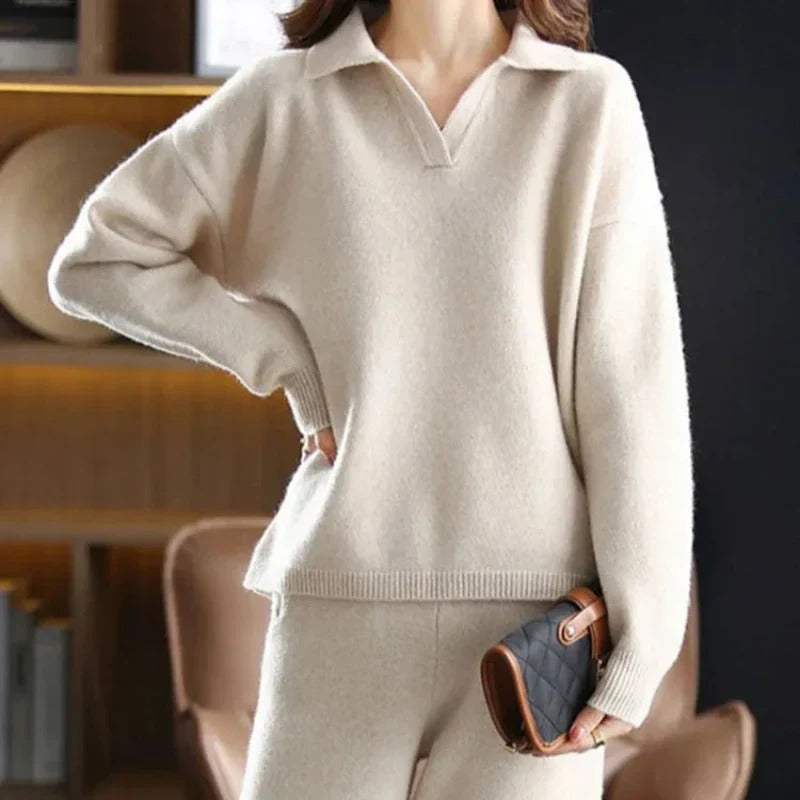 Beltrana | Conjunto de invierno de dos piezas cómodo para mujer