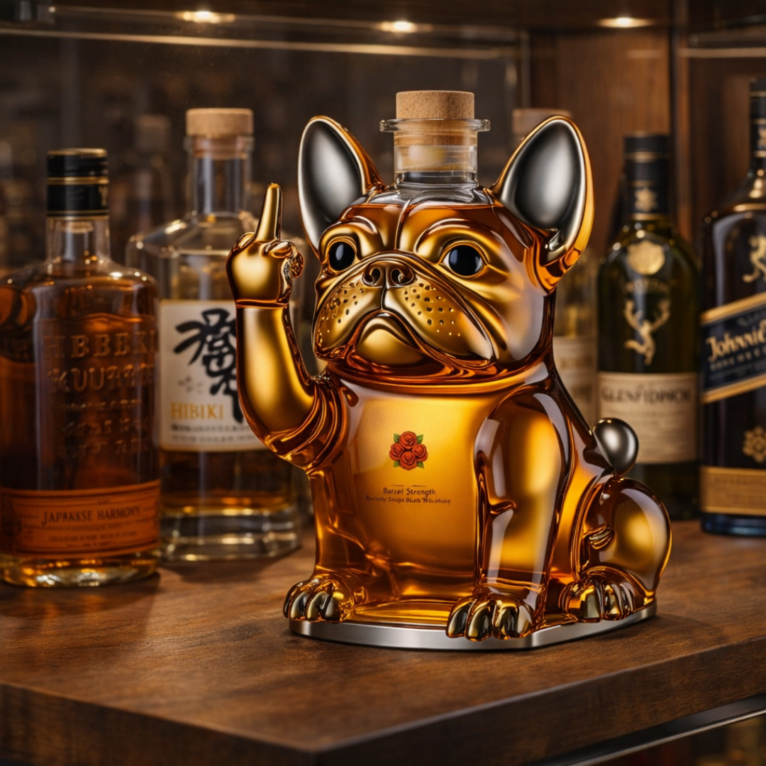Whiskey Bottles - Dog Edition