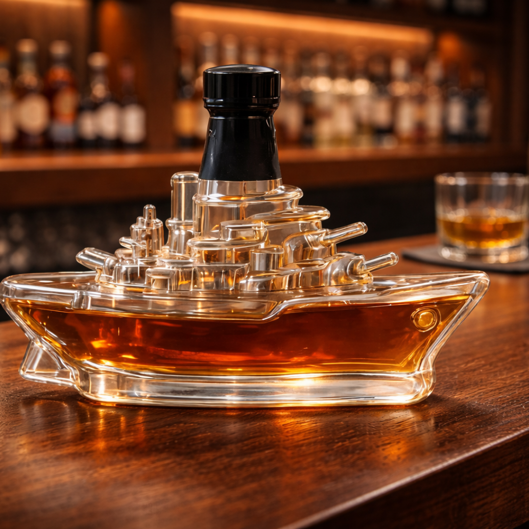 Whiskey Bottles - Marine Edition