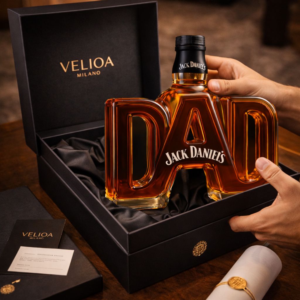 Jack Daniel's Whiskey Bottles - Dad Edition