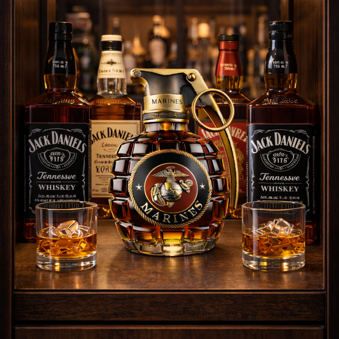 Whiskey Bottle - Garnet Edition