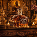 Jack Daniel's Whiskey Bottle - Elephant Edition