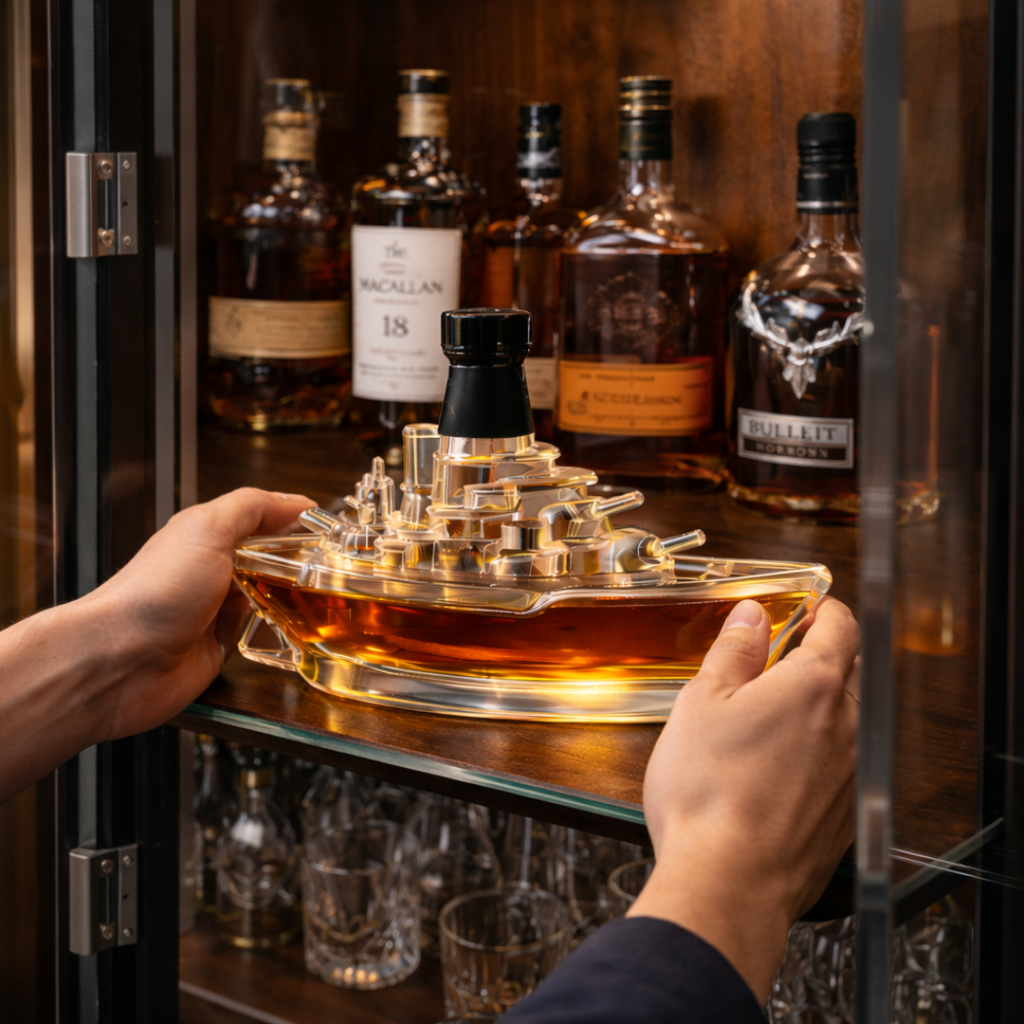 Whiskey Bottles - Marine Edition