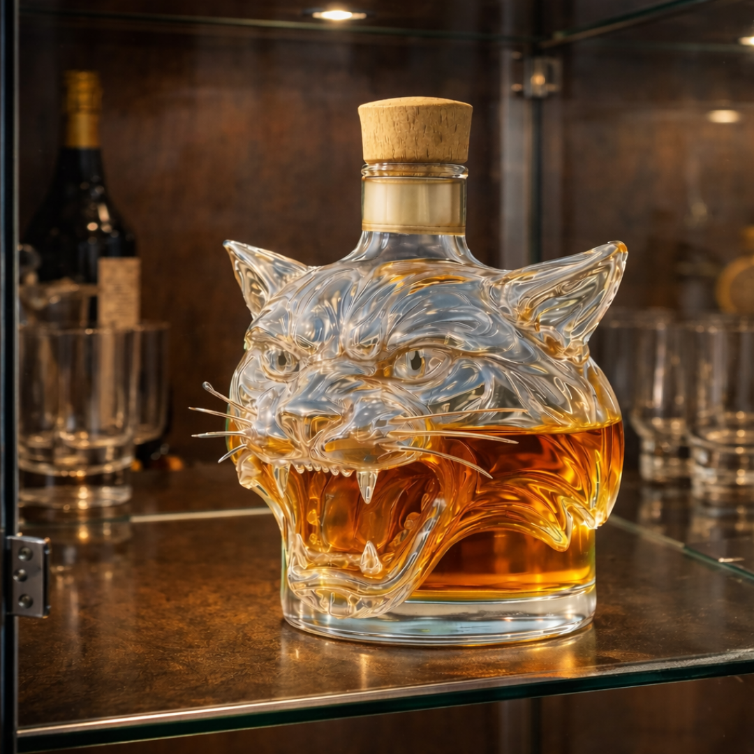 Whiskey Bottles - Tiger Edition
