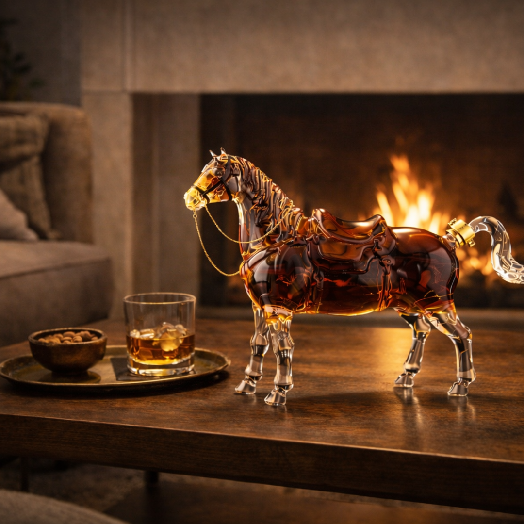 Whiskey Bottle - Equine Edition