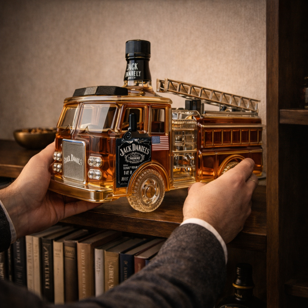 Jack Daniel's Whiskey Bottles - Firefighter Edition