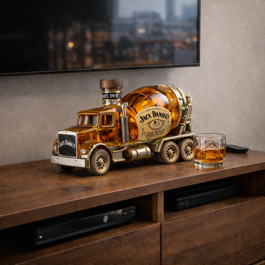 Jack Daniel's Whiskey Bottles - Truck Edition