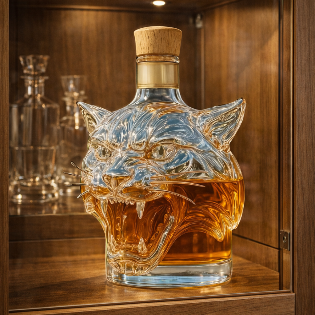 Whiskey Bottles - Tiger Edition