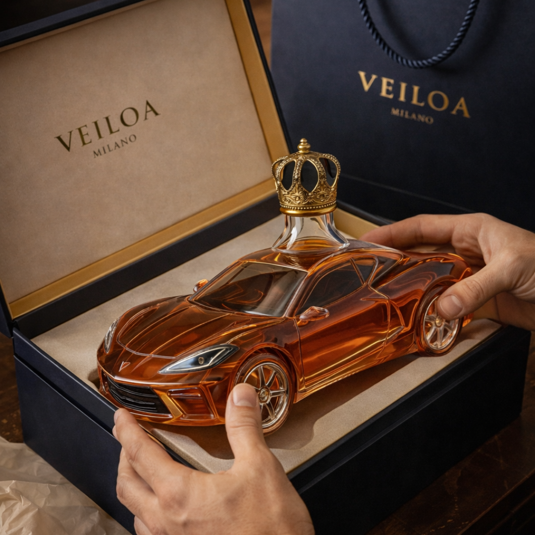 Whiskey Bottle - Corvette Edition