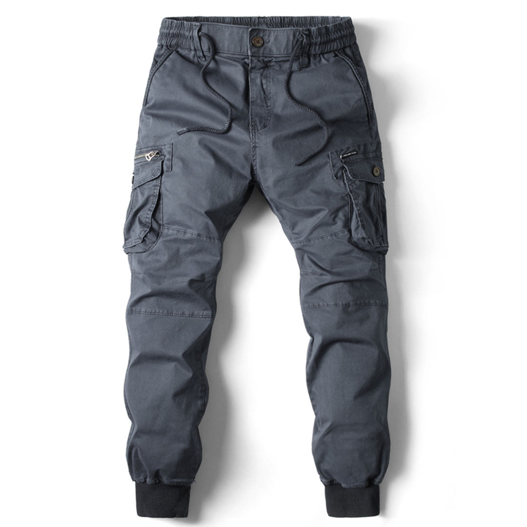 Zenón | Pantalón tapered de invierno para hombre con bolsillos cargo