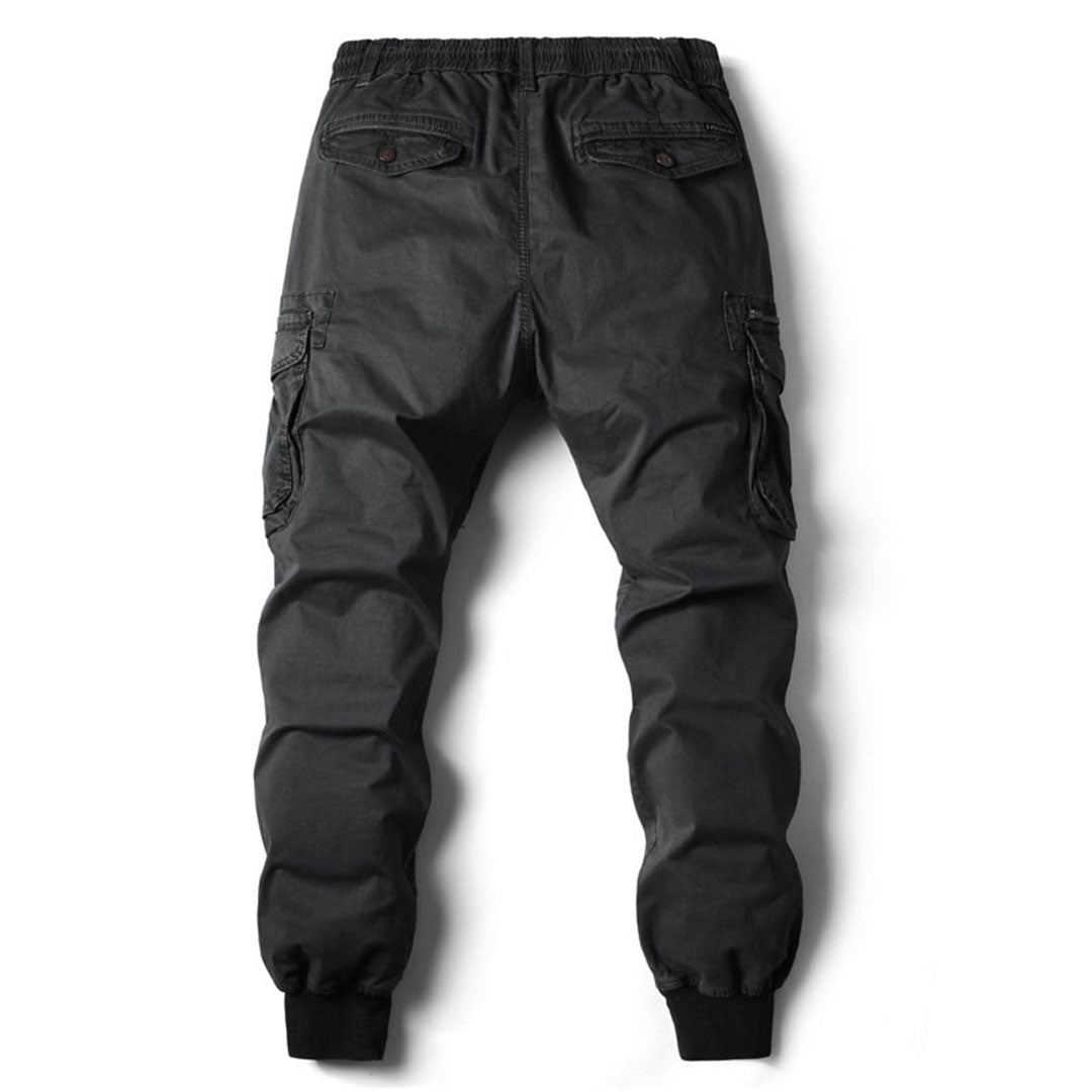 Zenón | Pantalón tapered de invierno para hombre con bolsillos cargo
