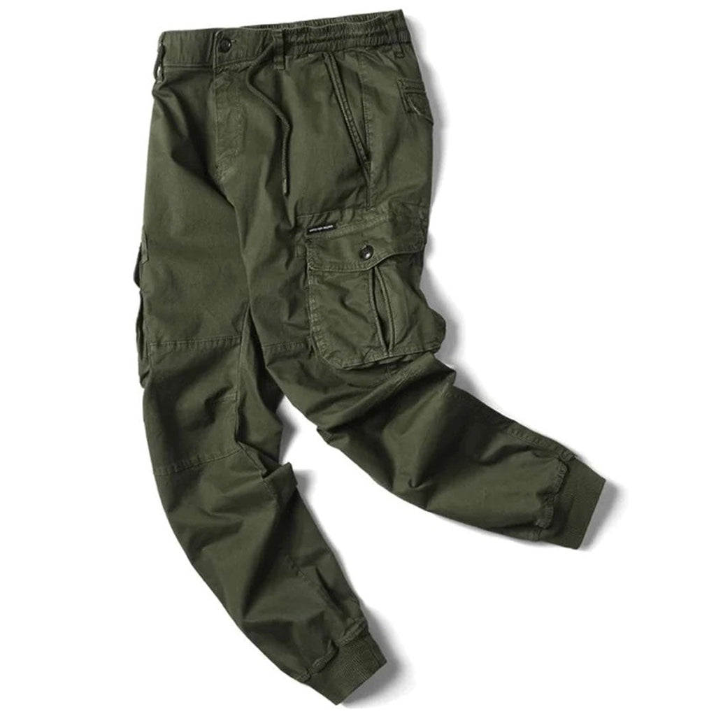 Zenón | Pantalón tapered de invierno para hombre con bolsillos cargo