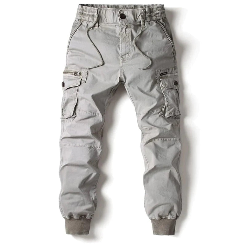Zenón | Pantalón tapered de invierno para hombre con bolsillos cargo