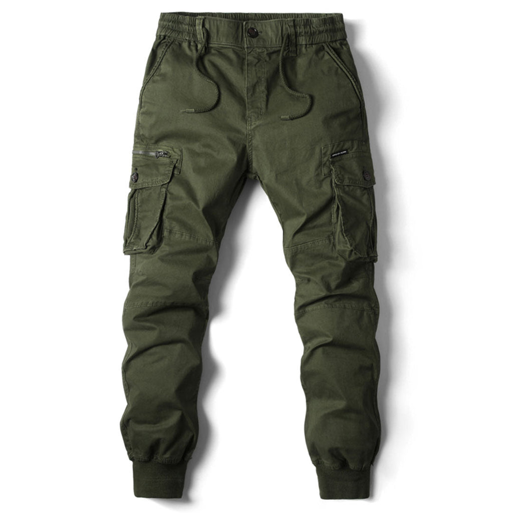 Zenón | Pantalón tapered de invierno para hombre con bolsillos cargo