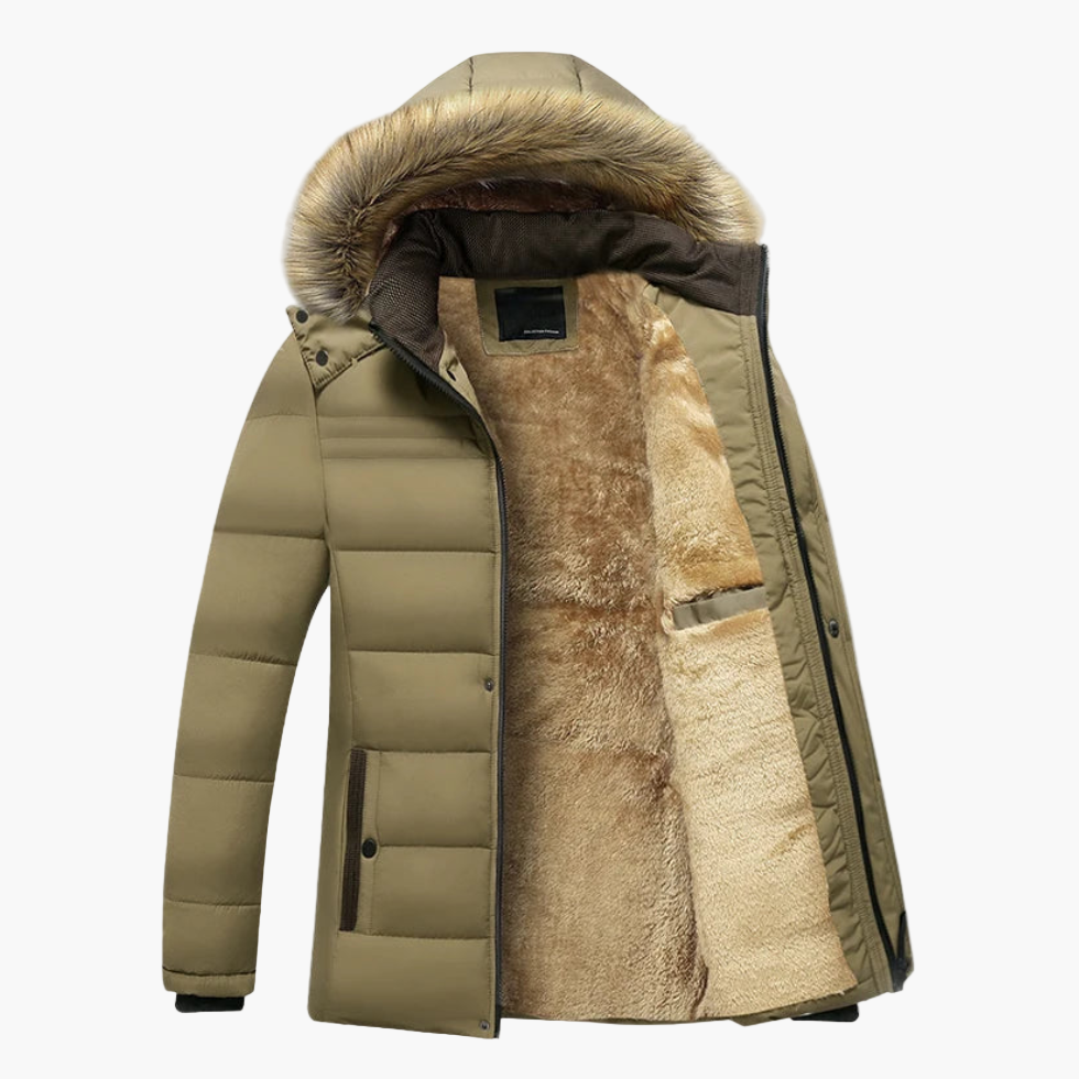 Mario | Chaqueta de invierno para hombre con forro cálido y resistente