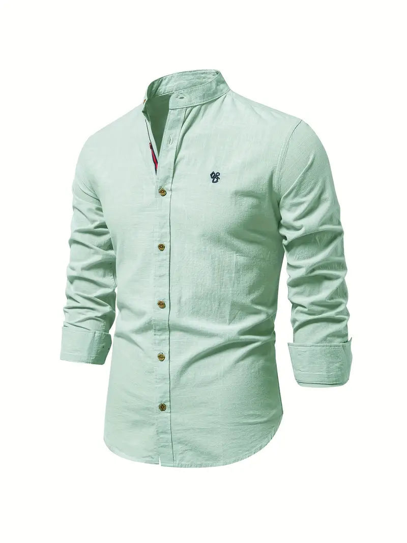Alejandro | Camisa casual de hombre con botones para entretiempo