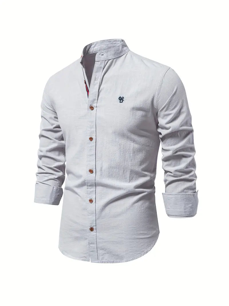 Alejandro | Camisa casual de hombre con botones para entretiempo