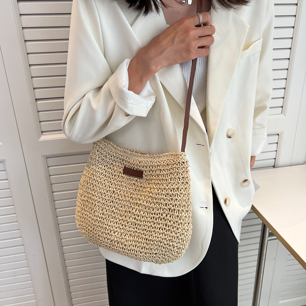 Ash | Bolso Bandolera Tejido con Correa de Hombro
