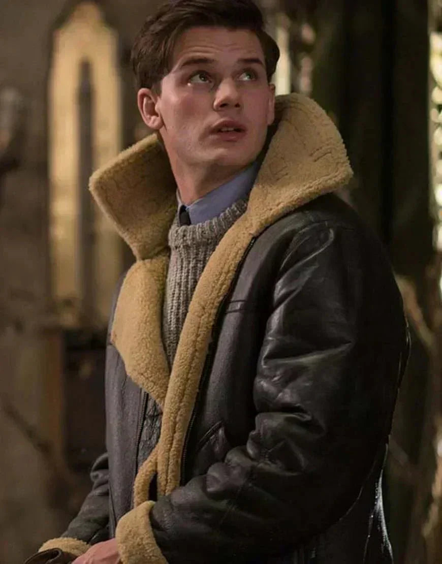 Chaqueta clásica con cremallera para hombre