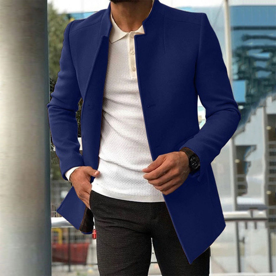 Carlos | Abrigo de invierno elegante de corte slim para hombre