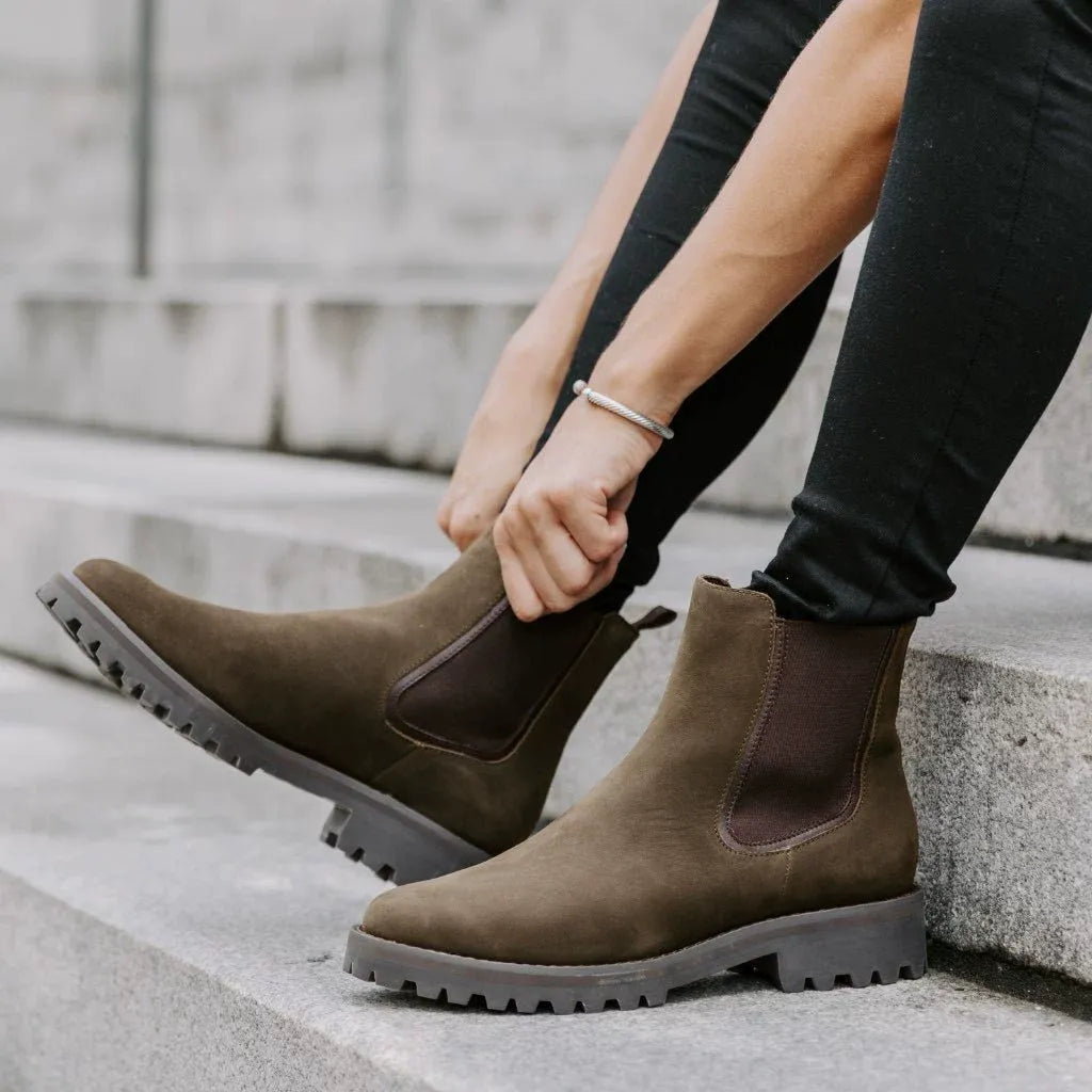 Jess™ | Botines de mujer - Suela gruesa con tacos