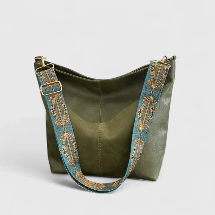 Irene | Bolso de Hombro con Correa Bandolera Estampada