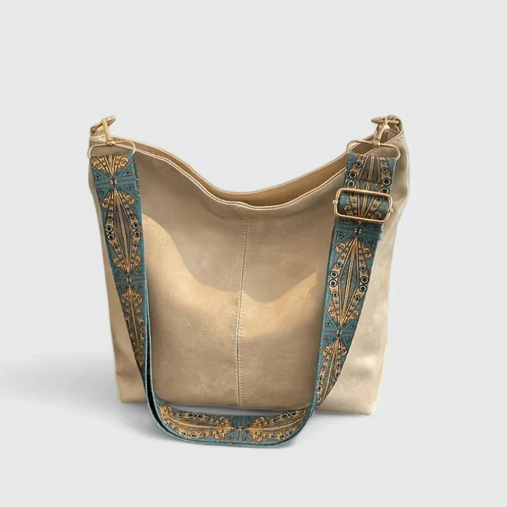 Irene | Bolso de Hombro con Correa Bandolera Estampada