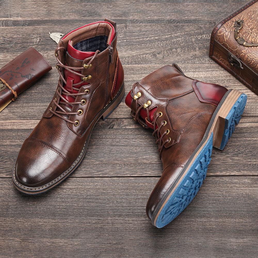 Dámaso | Botas casuales con cordones de moda para hombre