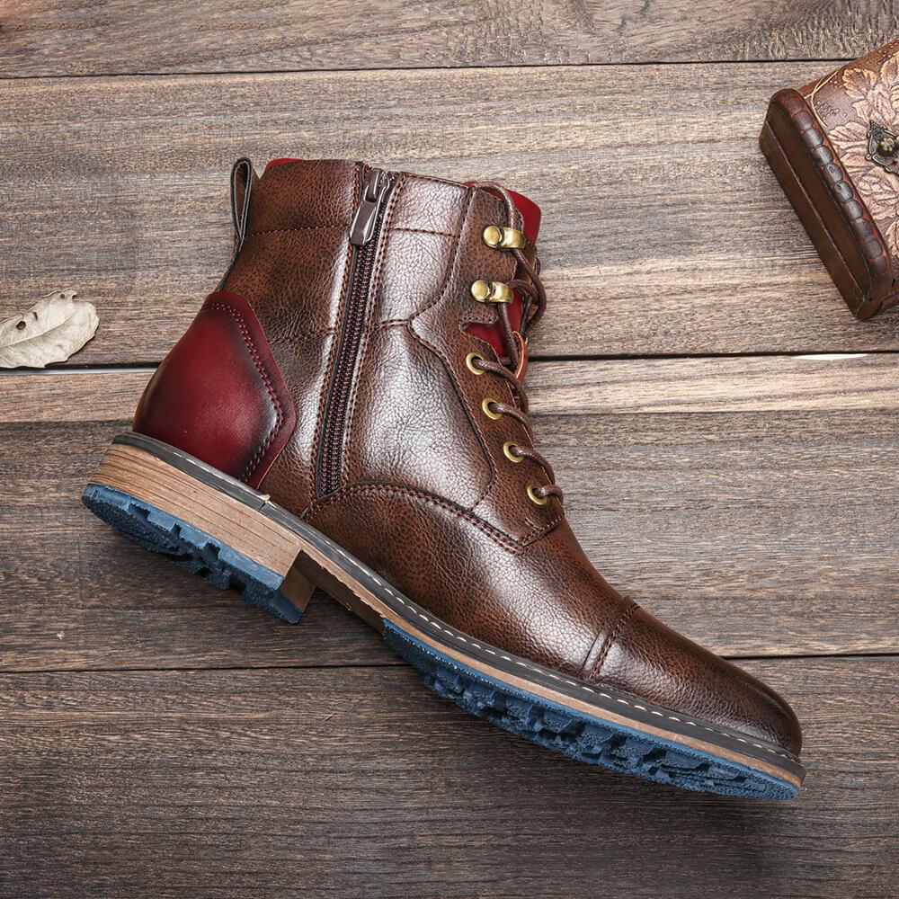 Dámaso | Botas casuales con cordones de moda para hombre