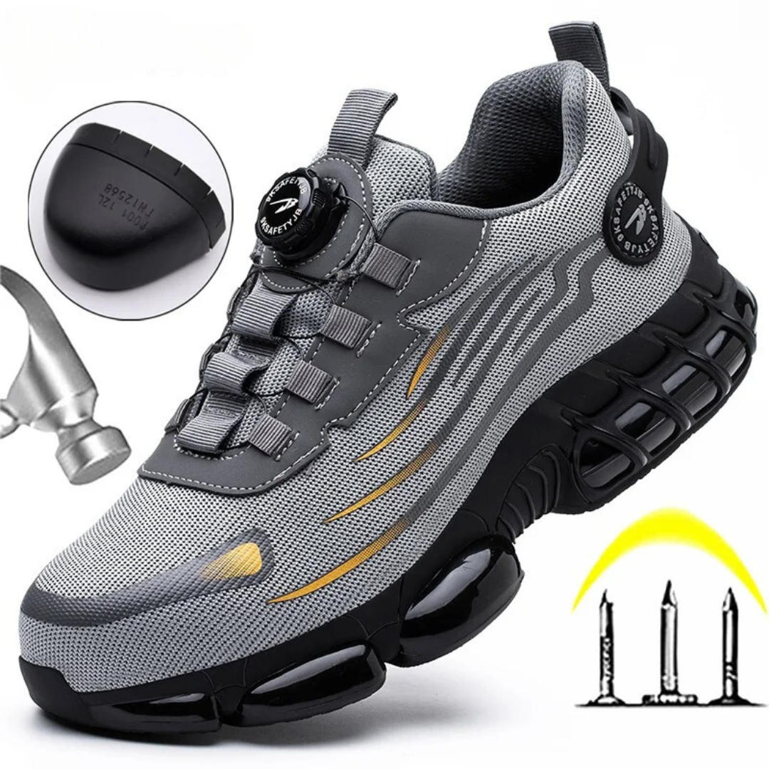Yagoel | Zapatillas de seguridad de corte bajo para hombre | Protectoras