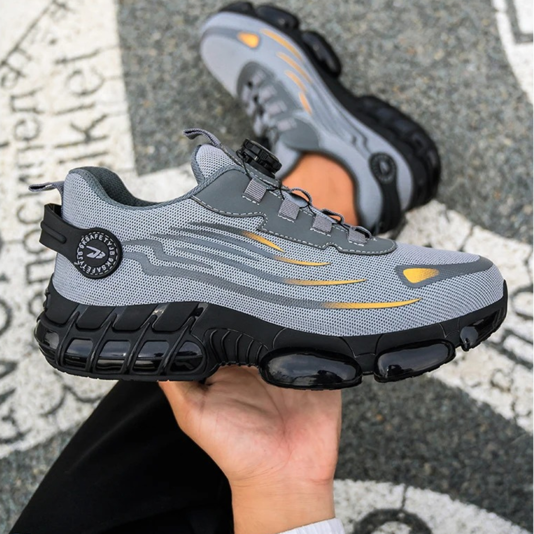 Yagoel | Zapatillas de seguridad de corte bajo para hombre | Protectoras